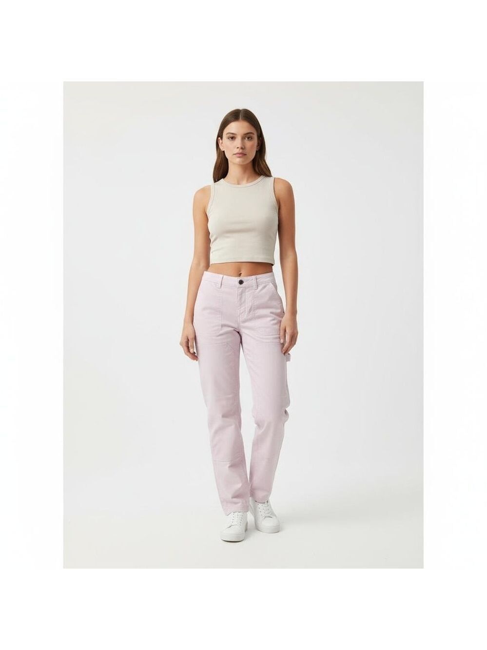 Stio Lavender Fog Rivet Twill Carpenter Pants Size 0